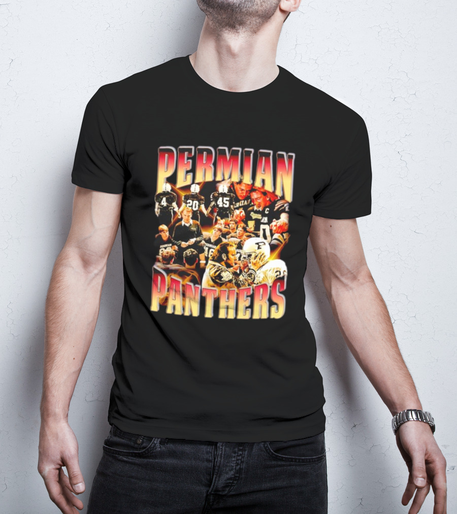 Permian Panthers 90s Football Team Vintage T-Shirt