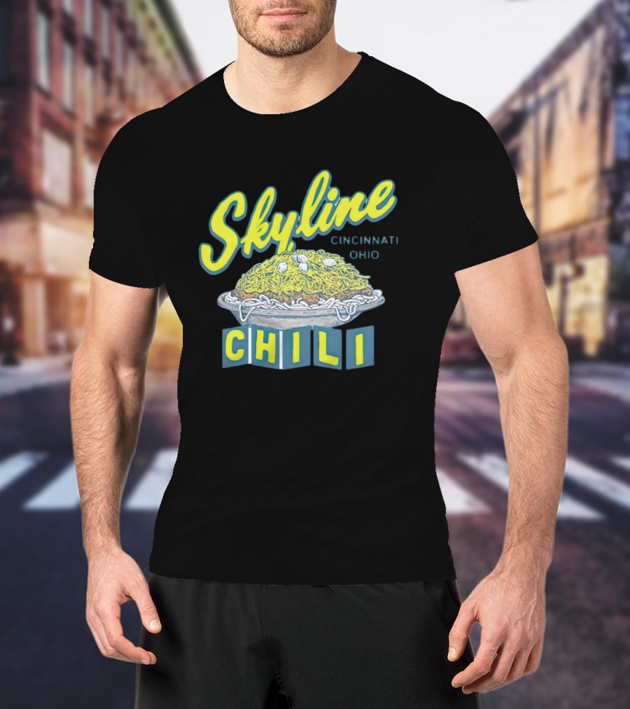 Skyline Chili Cincinnati Ohio Noodle Bowl T-Shirt