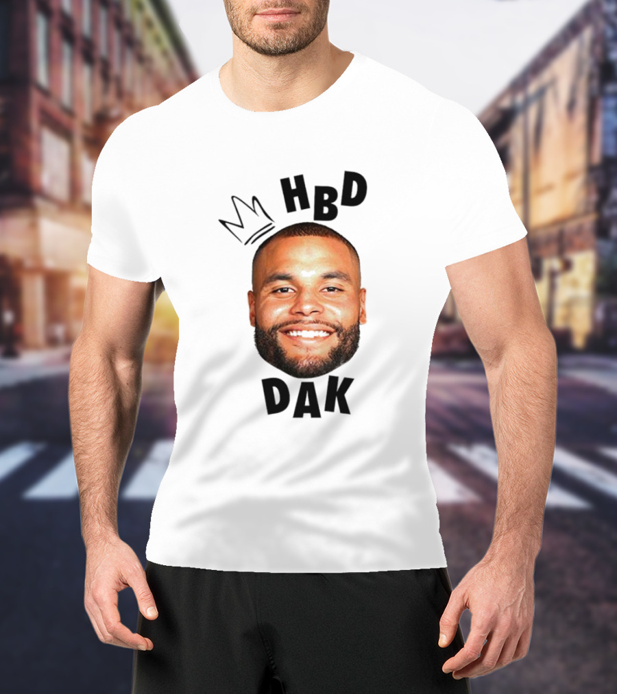 HBD Dak Prescott Birthday Celebration Iconic T-Shirt