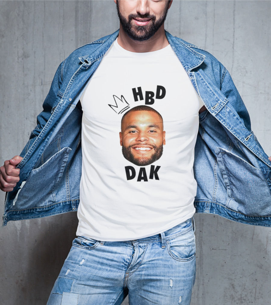 HBD Dak Prescott Birthday Celebration Iconic T-Shirt