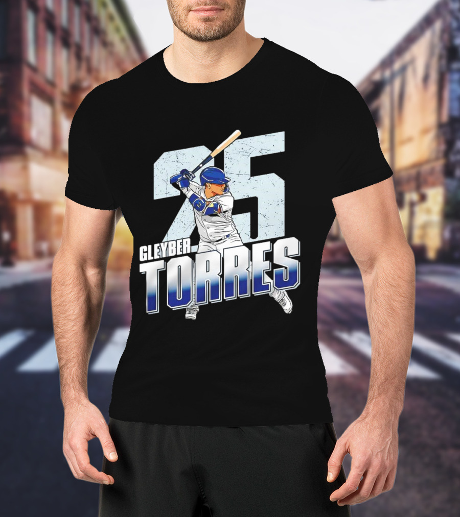 Gleyber Torres 25 New York Yankees MLB T-Shirt