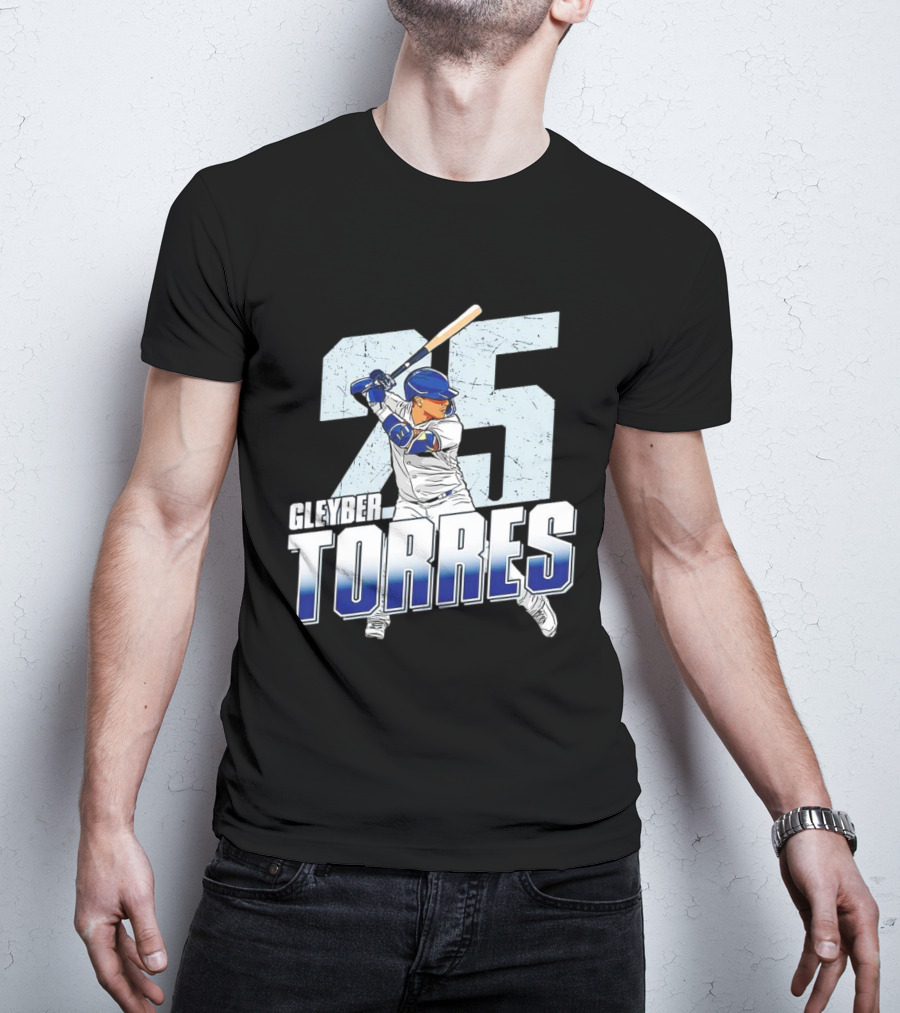 Gleyber Torres 25 New York Yankees MLB T-Shirt