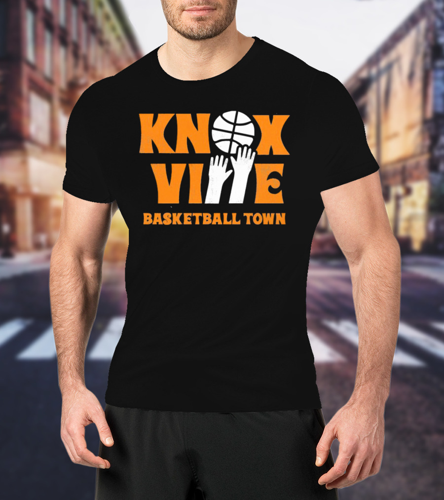 Knoxville Basketball Town Hoops Enthusiast T-Shirt