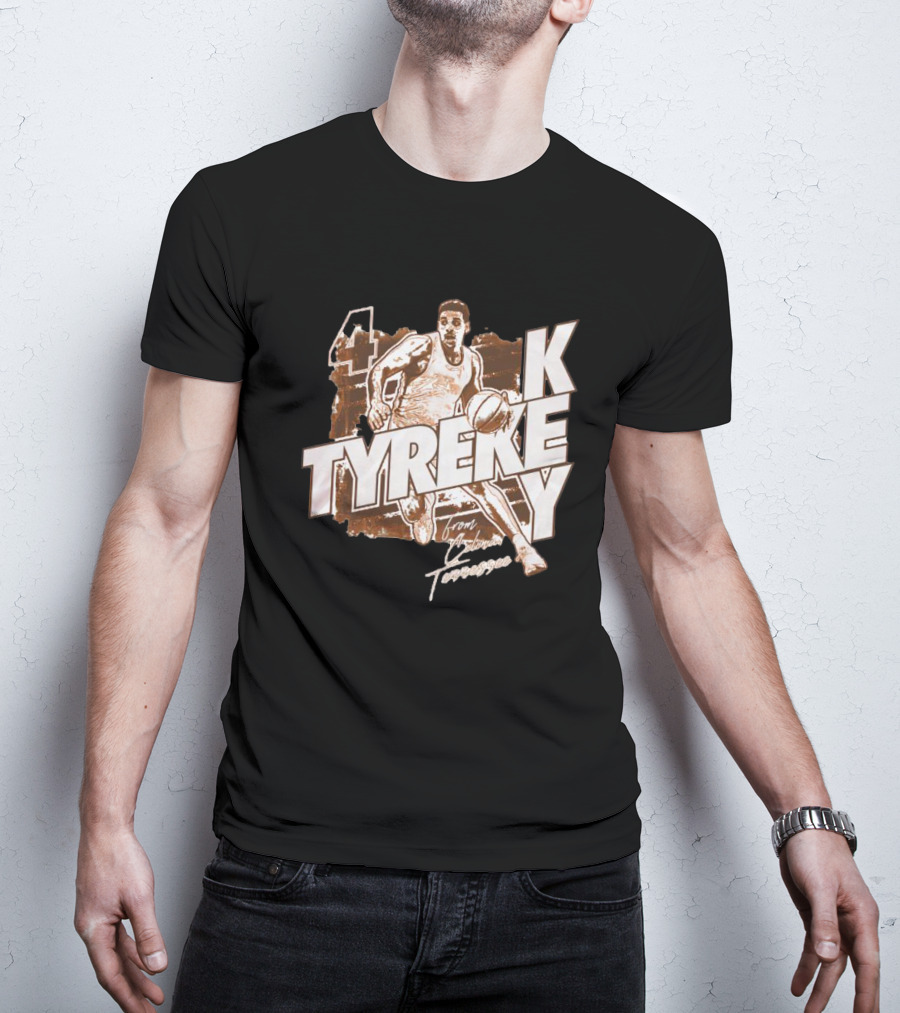 Tyreke Key Number 4 Basketball Player From Celina Tennessee T-Shirt
