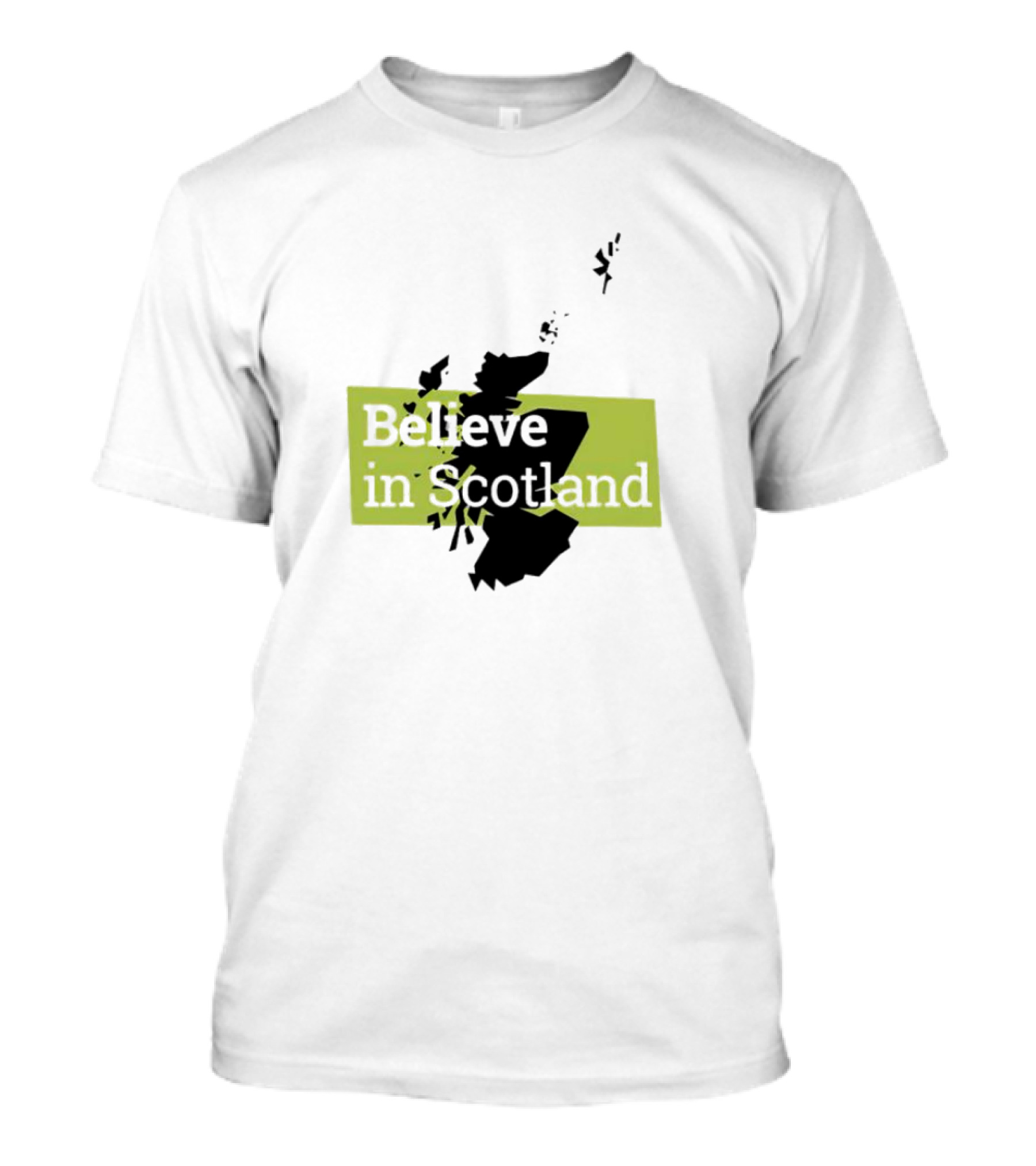 Believe In Scotland Map T-Shirt