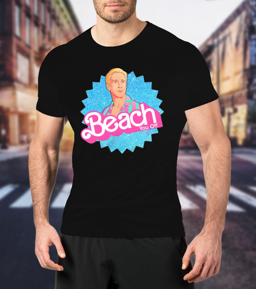 Ken Barbie Beach You Off Retro Pop T-Shirt