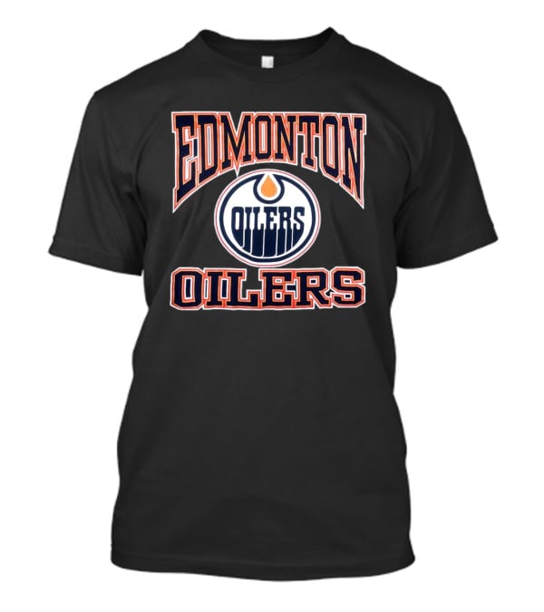 NHL Edmonton Oilers Vintage Logo Classic Team T-Shirt