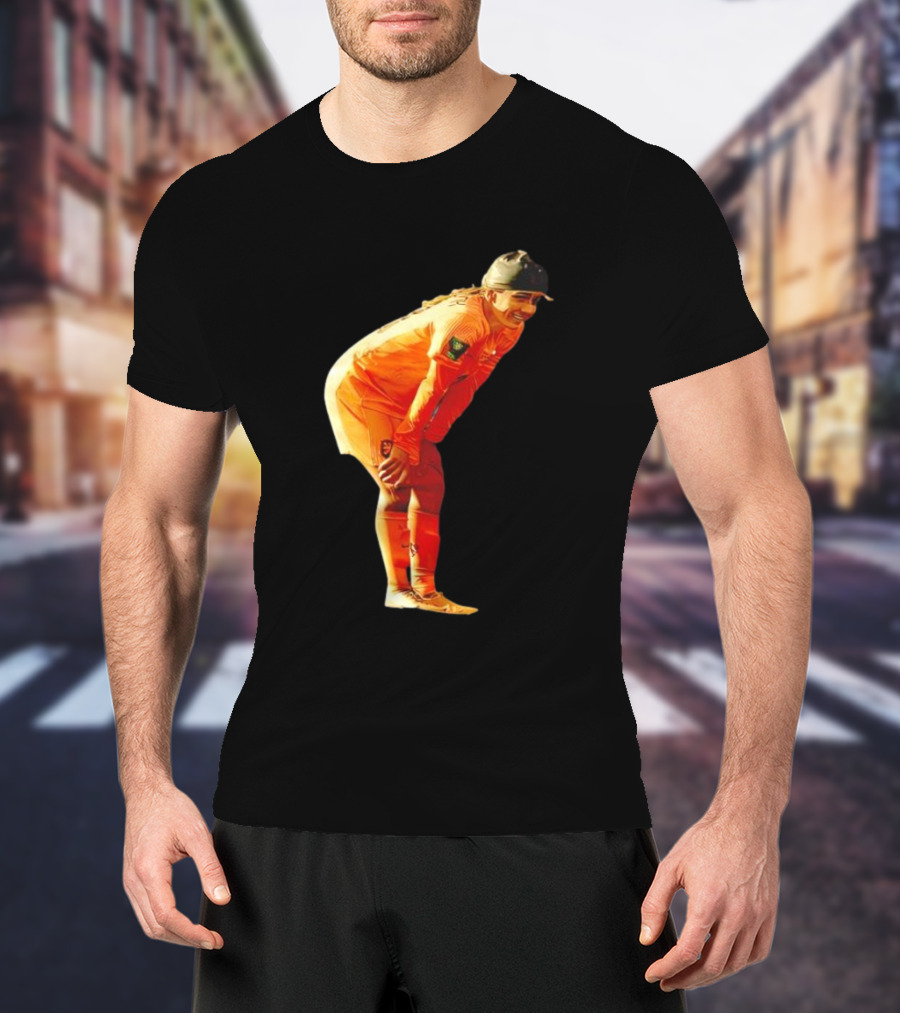Spare One For Danielle Van De Donk Soccer Player Orange T-Shirt