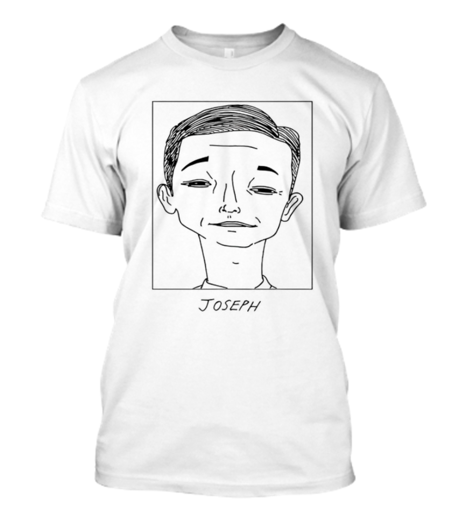 Joseph Gordon-Levitt Badly Drawn Joseph T-Shirt