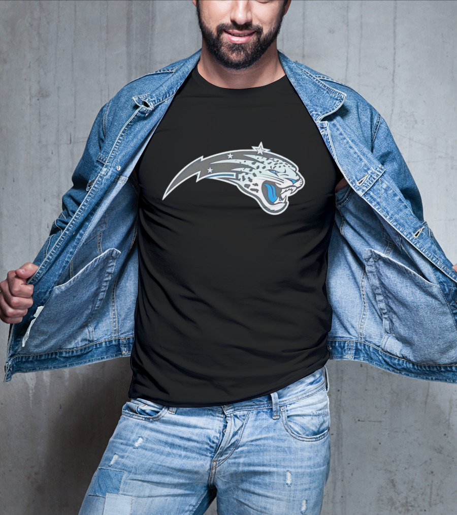 Orlando Magic Jacksonville Jaguars Crossover Emblem T-Shirt