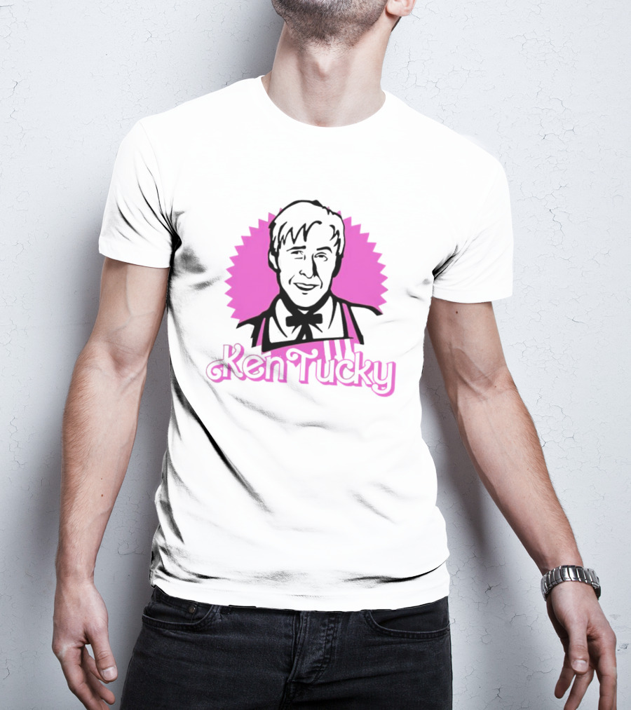 Ryan Gosling Ken Tucky Barbie Mashup T-Shirt