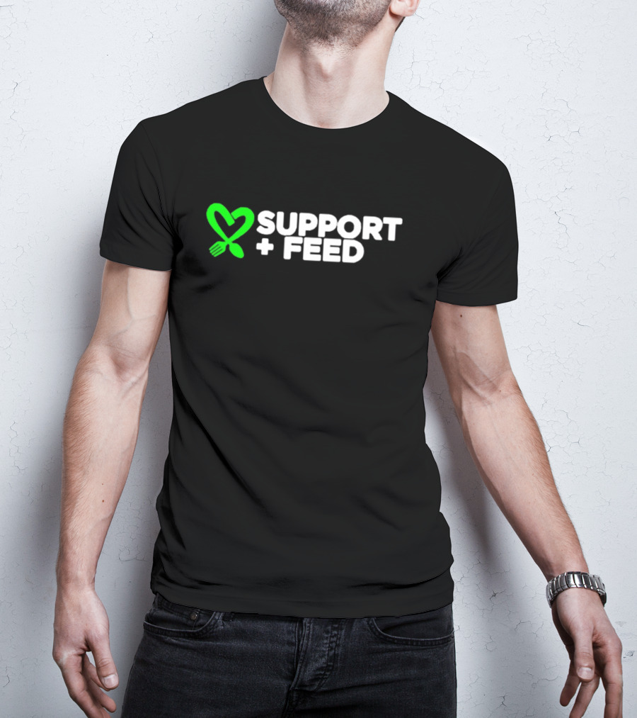 Support Plus Feed Heart T-Shirt