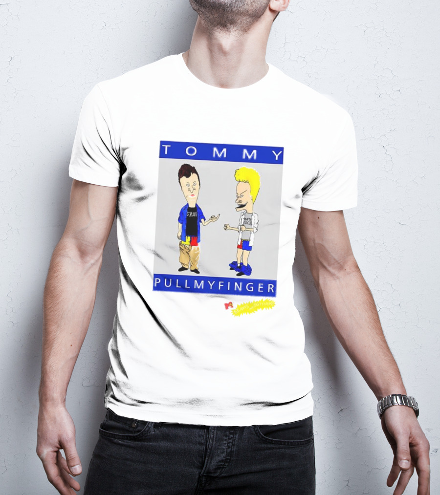 Beavis And Butt-Head Tommy Pull My Finger Album MTV T-Shirt