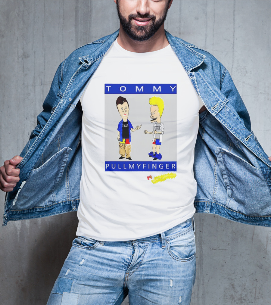 Beavis And Butt-Head Tommy Pull My Finger Album MTV T-Shirt
