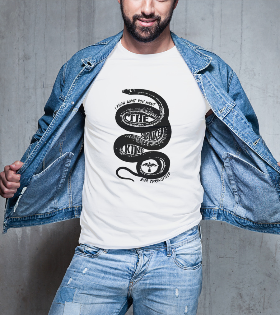 I Know What You Want The Snake King Rick Springfield T-Shirt