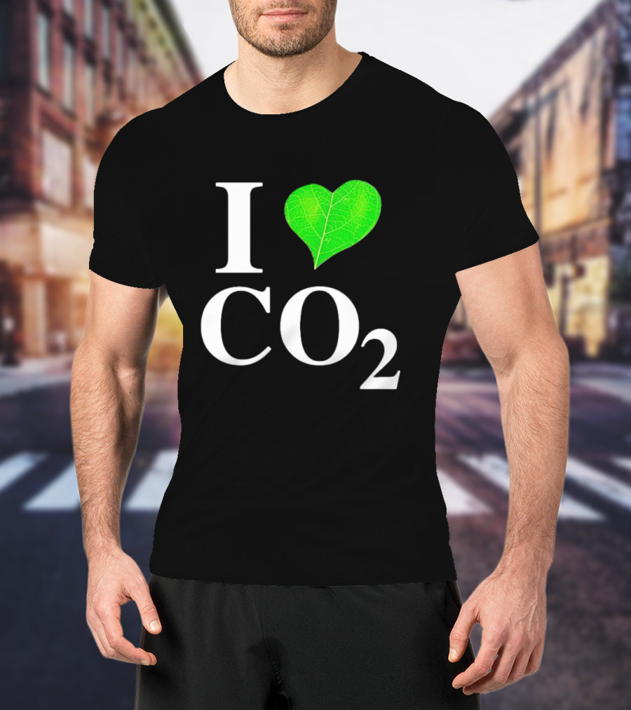 Robin Monotti I Heart CO2 Leaf T-Shirt