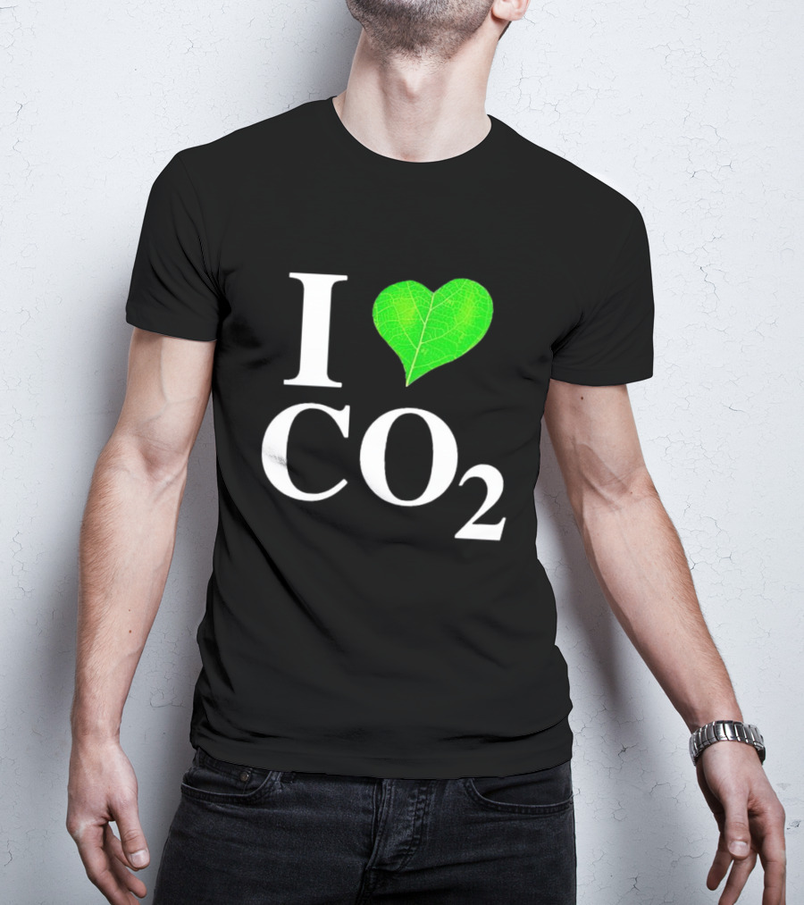 Robin Monotti I Heart CO2 Leaf T-Shirt
