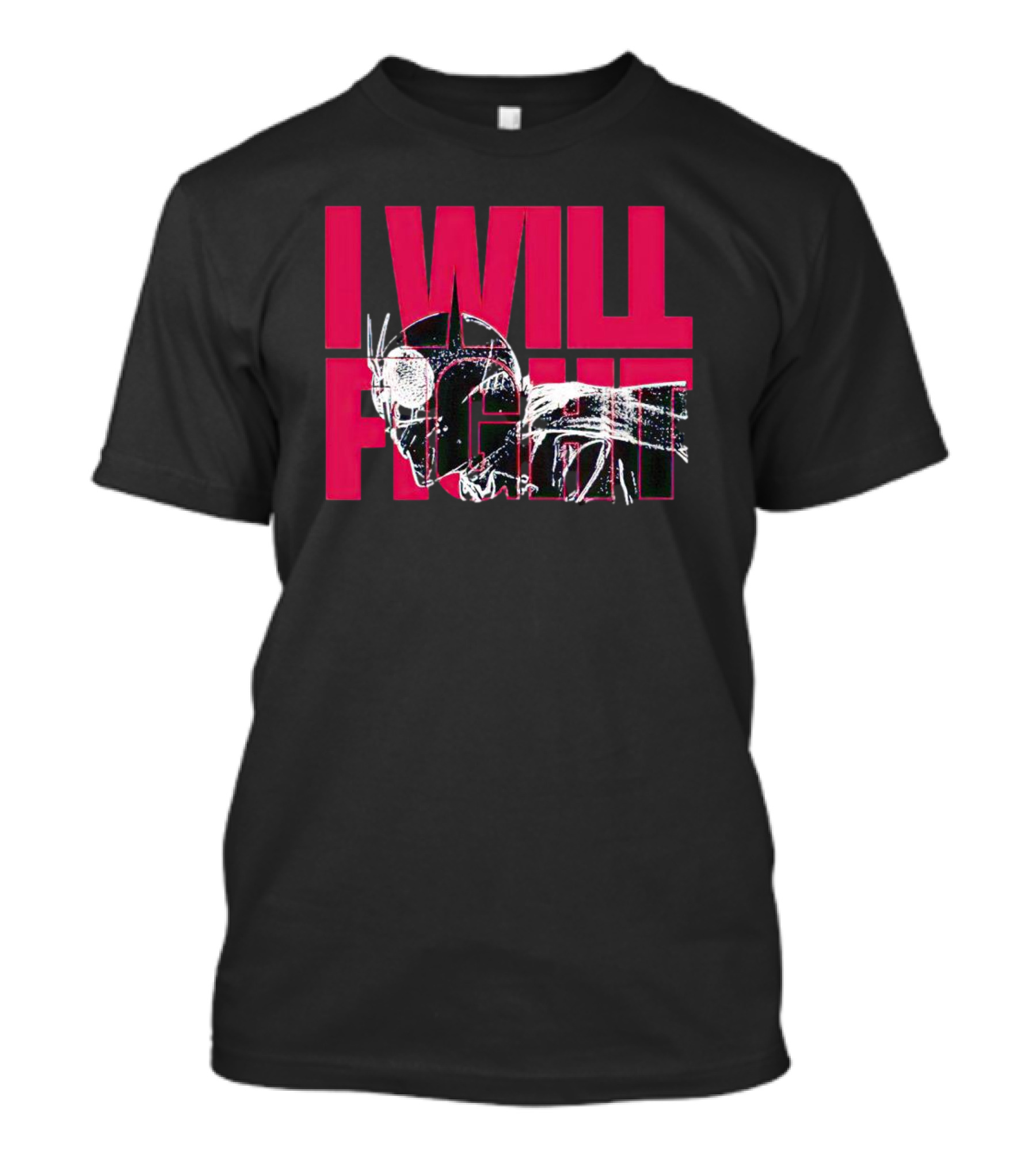 I Will Fight Shin Japan Heroes Universe Kamen Rider T-Shirt