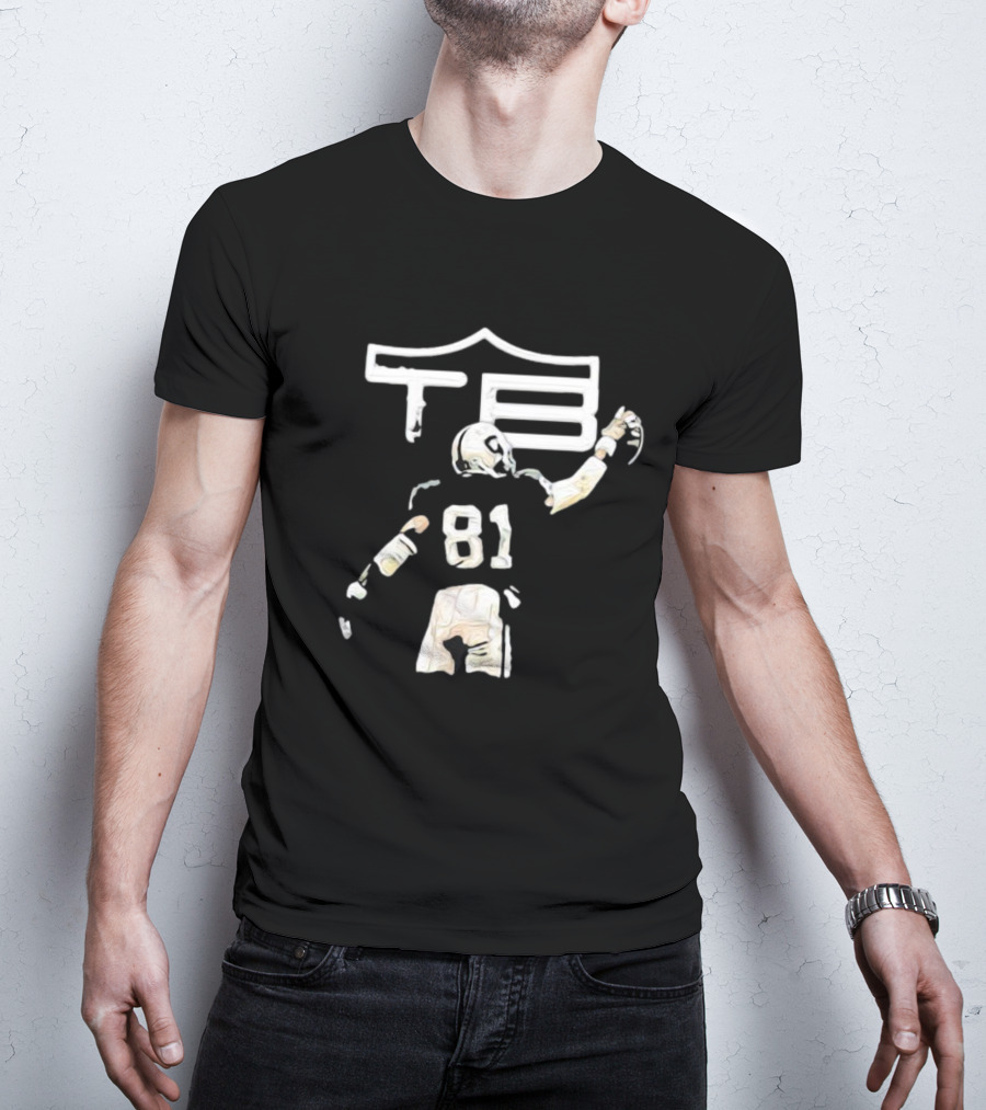 Raiders Tim Brown TB81 Football Legend T-Shirt