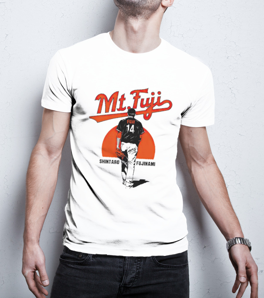 Shintaro Fujinami Mt. Fuji Baseball Baltimore Orioles T-Shirt