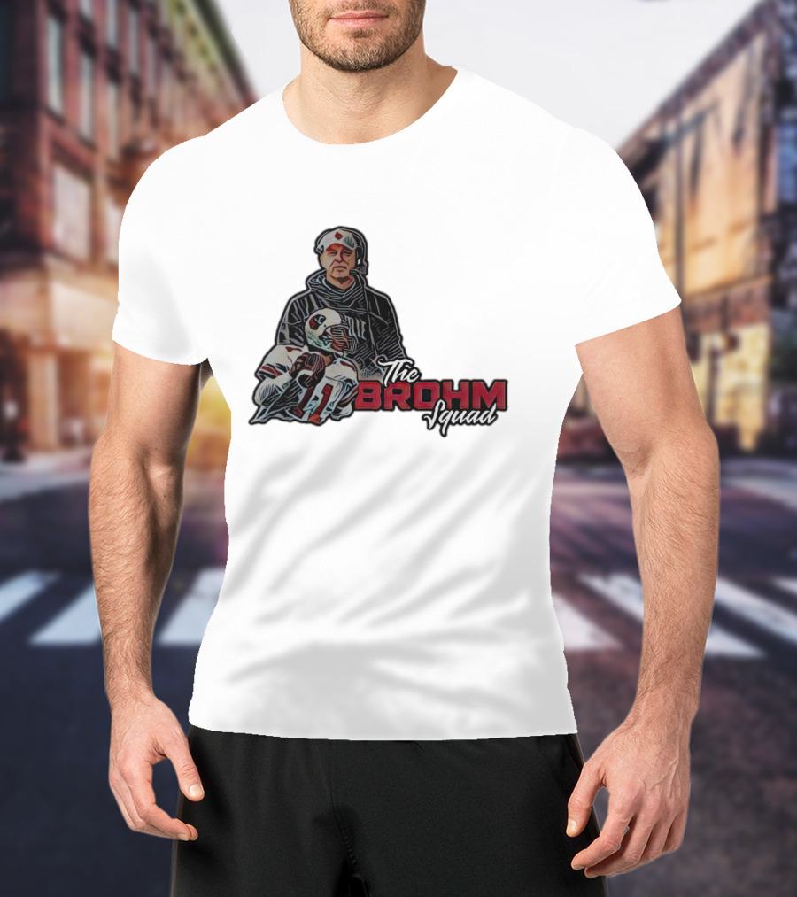 The Brohm Squad Football Cartoon T-Shirt