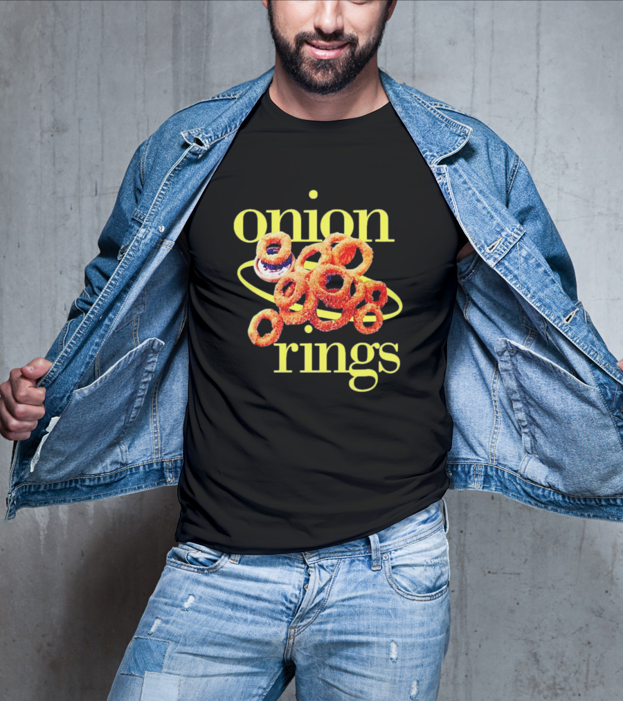 Onion Rings Saturn Orbit Rings T-Shirt
