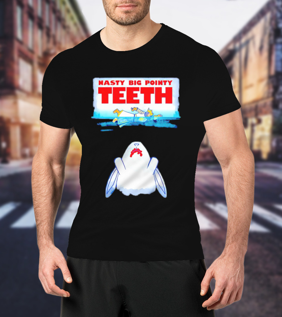 NASTY BIG POINTY TEETH Rabbit Parody With Knight T-Shirt