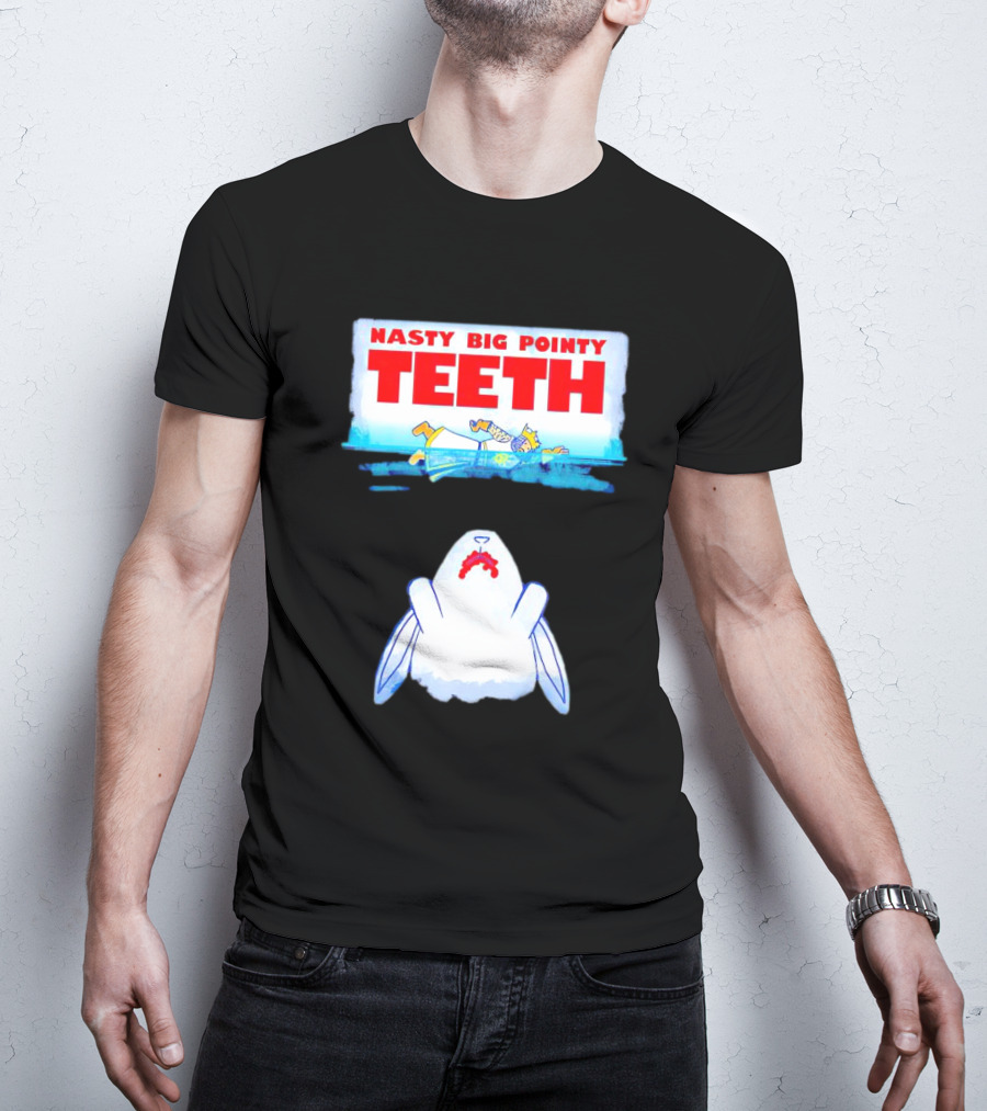 NASTY BIG POINTY TEETH Rabbit Parody With Knight T-Shirt