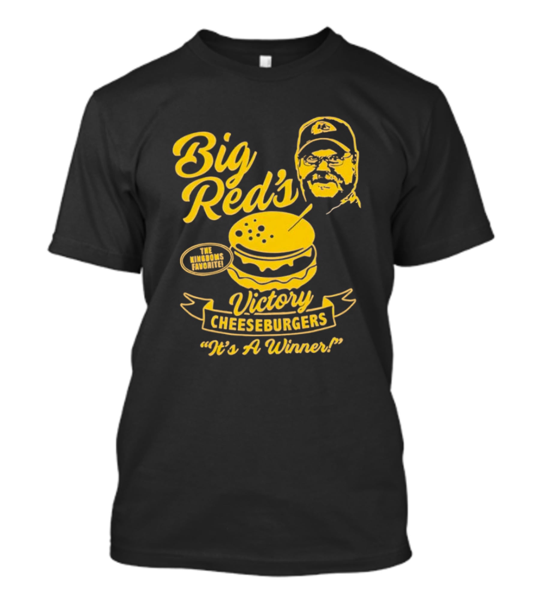 Big Red's Victory Cheeseburgers It's A Winner The Kingdom's Favorite T-Shirt
