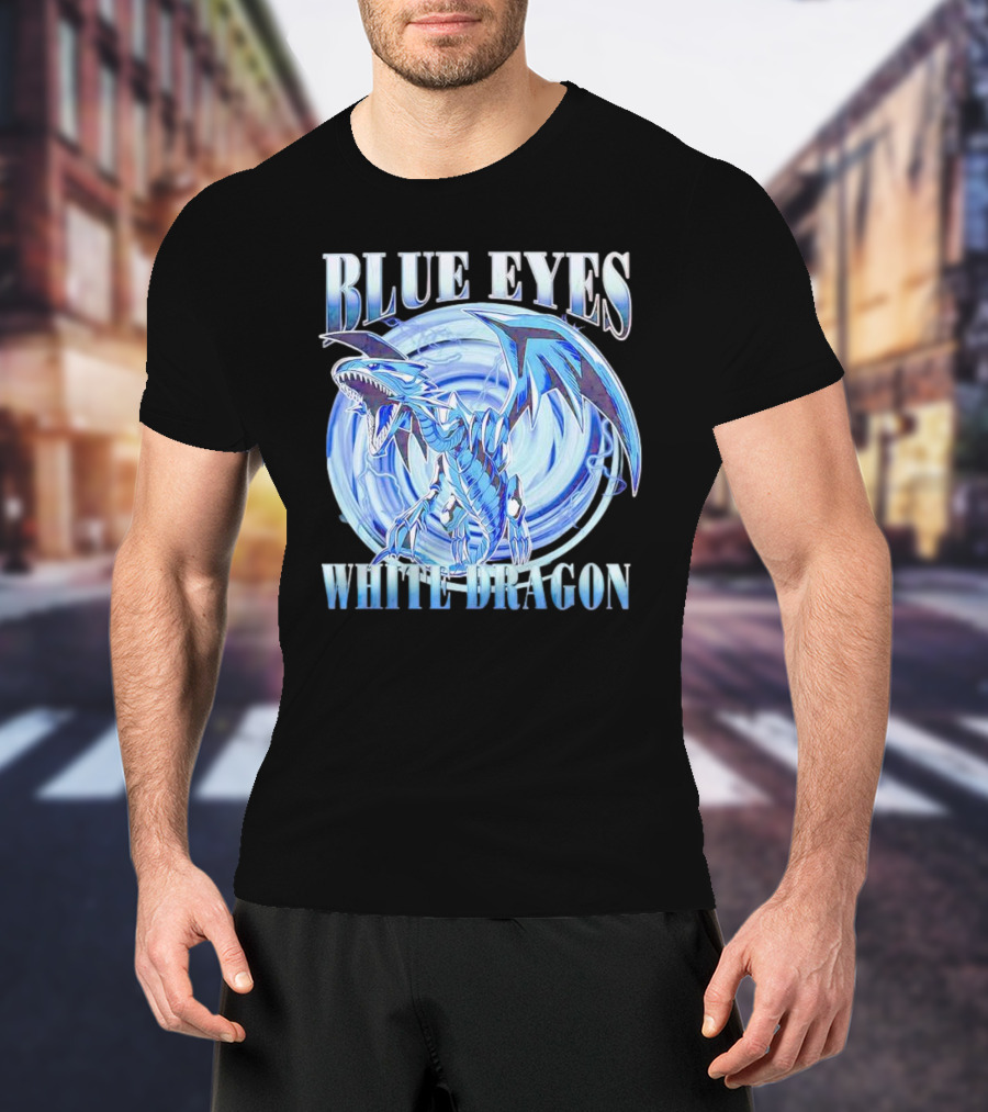 Blue Eyes White Dragon Iconic Character T-Shirt