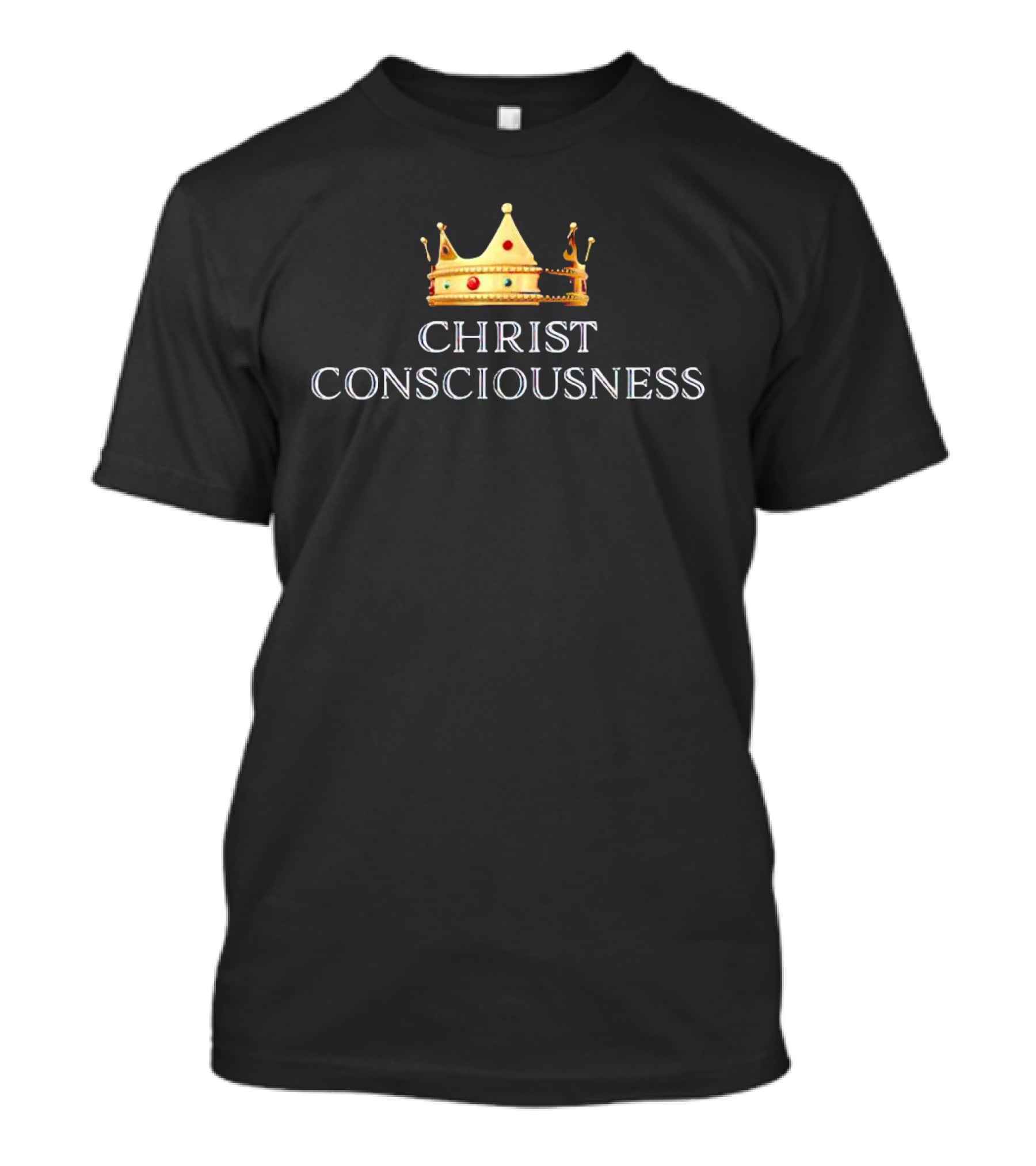 Christ Consciousness Golden Crown T-Shirt