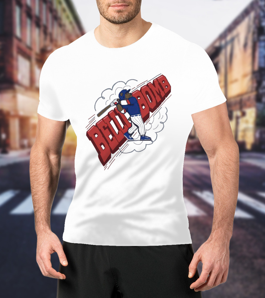 Cody Bellinger Belli Bomb Baseball Hit Iconic Swing T-Shirt