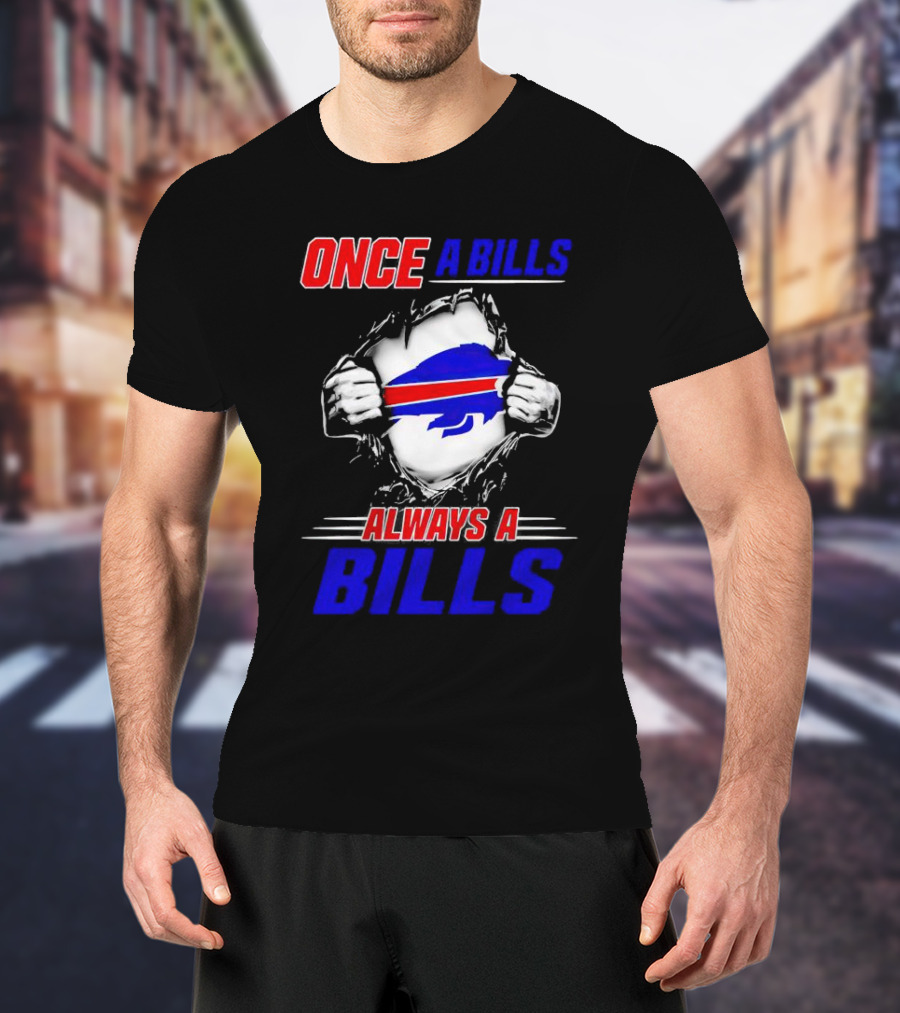 Once A Bills Always A Bills Buffalo Logo T-Shirt