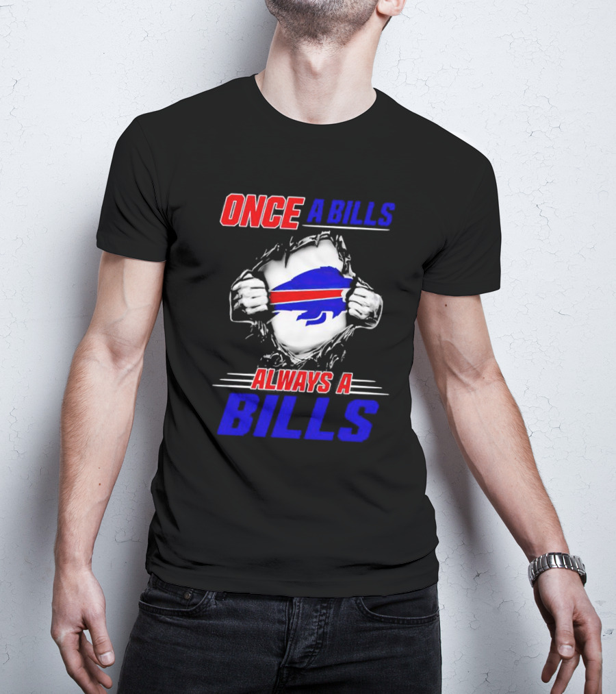 Once A Bills Always A Bills Buffalo Logo T-Shirt