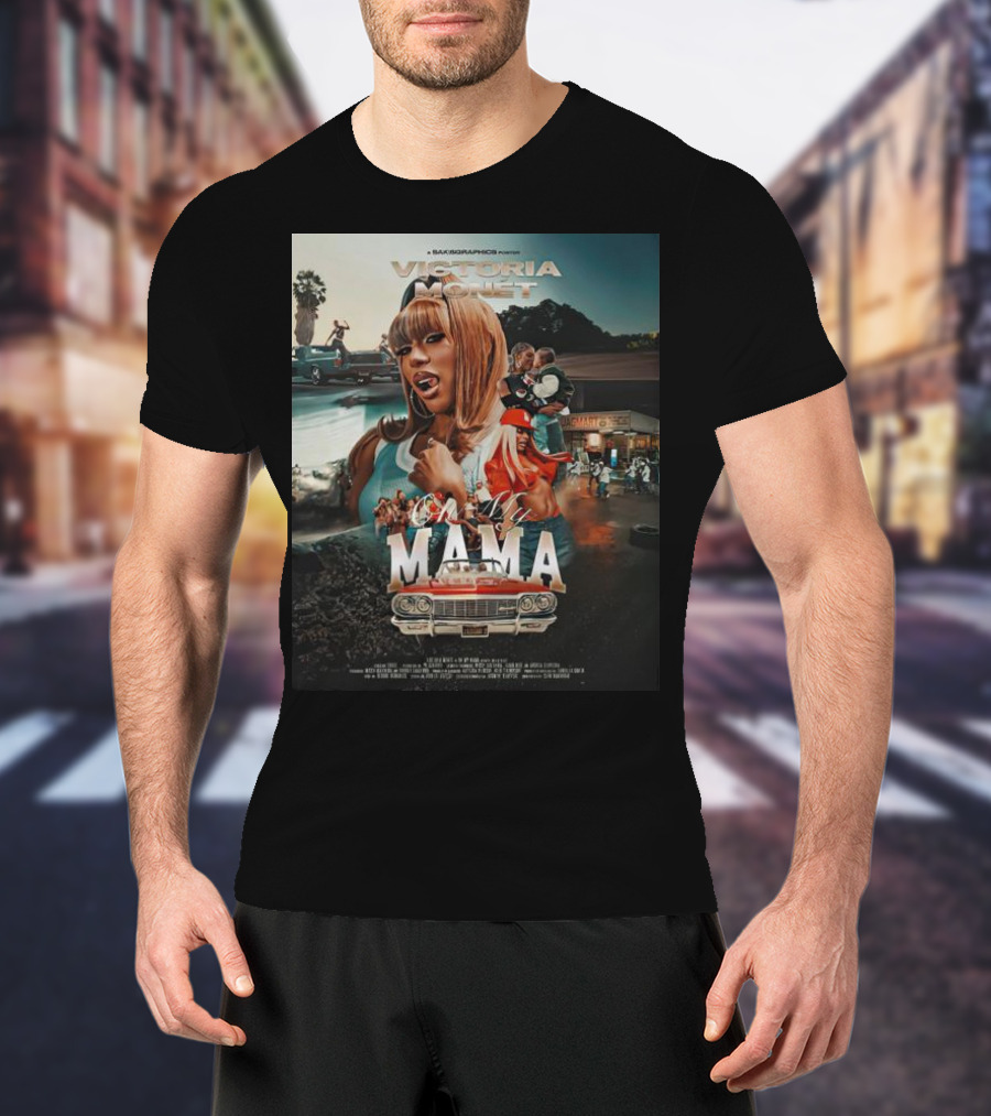 Victoria Monét On My Mama 90s-Inspired Hip-Hop Street Scene T-Shirt