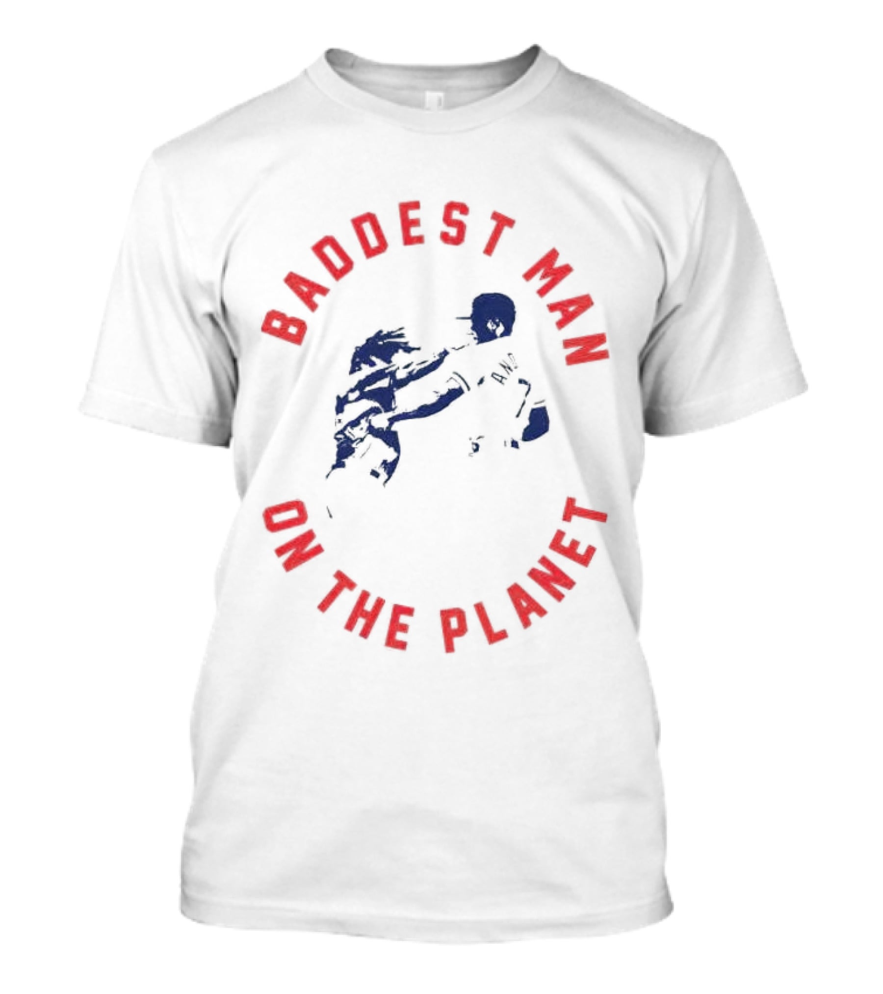 Baddest Man On The Planet Jose Ramirez Baseball Punch T-Shirt