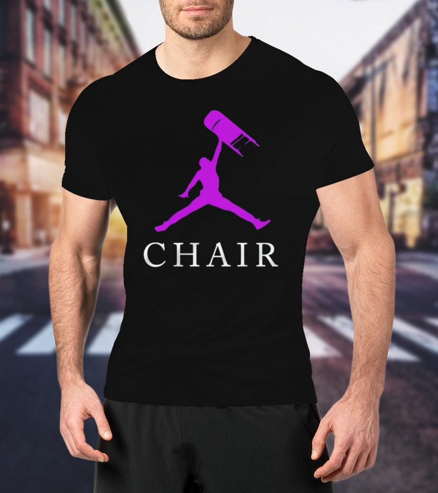 Juju Gotti Air Chair Jump Pose T-Shirt