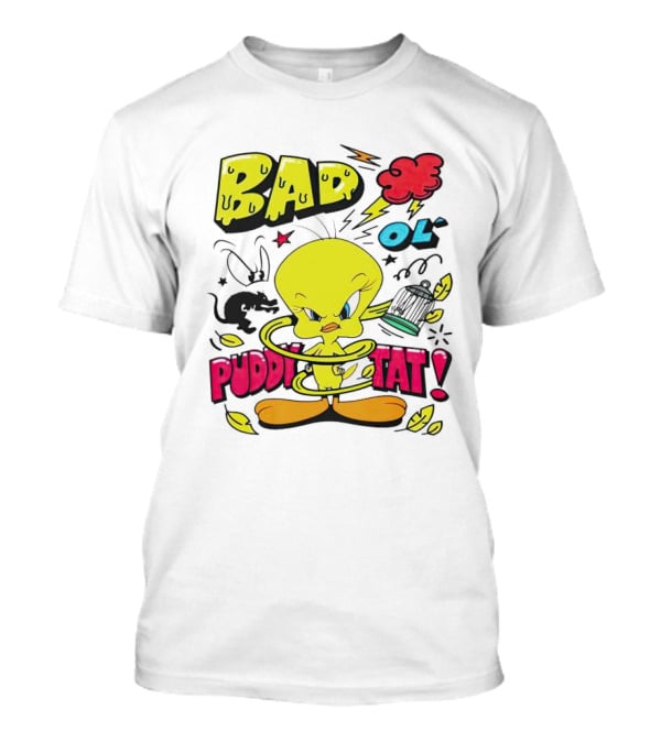 Tweety Bad Ol Puddy Tat T-Shirt
