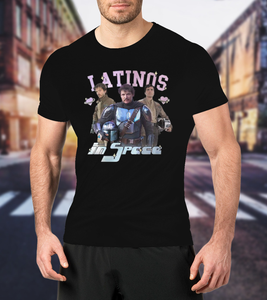 Latinos In Space Star Wars Characters Iconic T-Shirt
