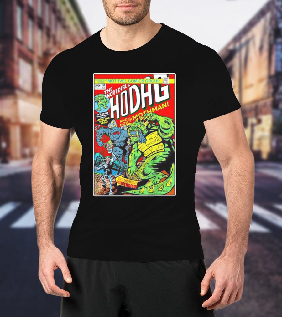 Mothvel Comics Group The Incredible Hodag And The Mothman Battles Incredico T-Shirt