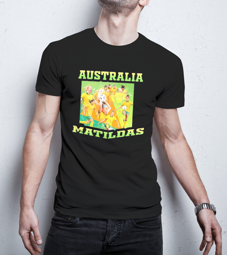 Australia Matildas Soccer Team Players T-Shirt