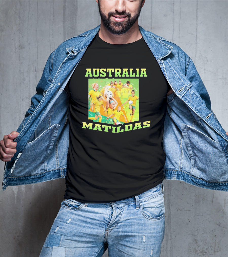Australia Matildas Soccer Team Players T-Shirt