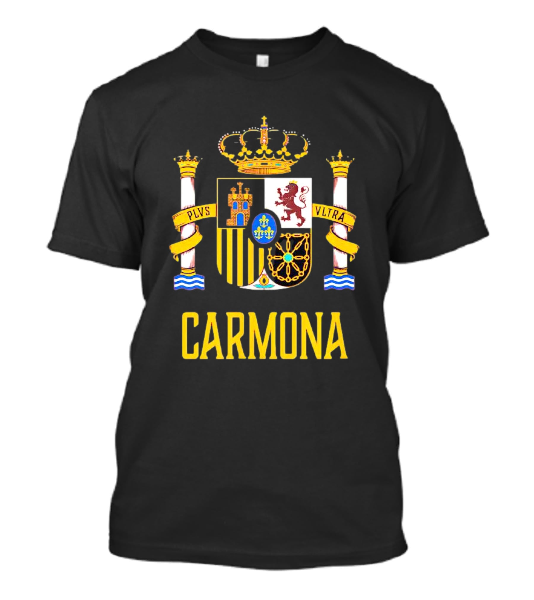 Carmona Spain Espana Coat Of Arms Crest Plus Ultra T-Shirt