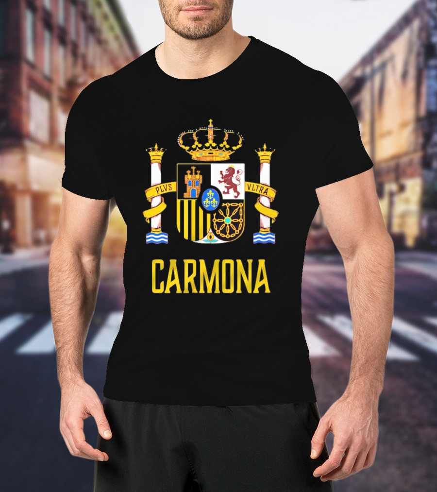 Carmona Spain Espana Coat Of Arms Crest Plus Ultra T-Shirt