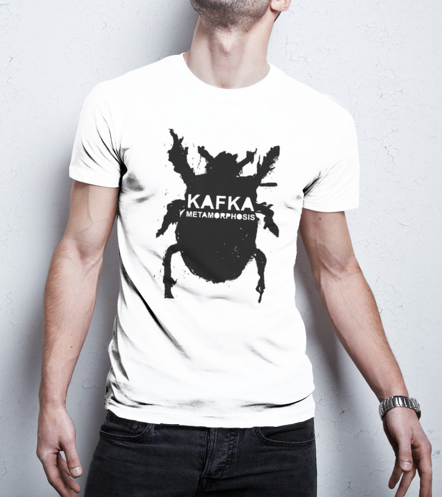 Kafka Metamorphosis Dark Insect T-Shirt