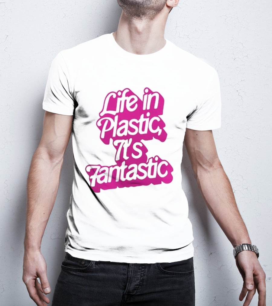 Life In Plastic It's Fantastic Cool Girl Barbi T-Shirt