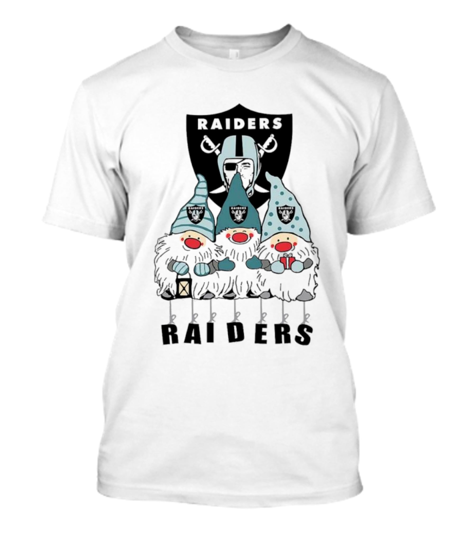 Raiders Gnomes With Helmets And Shields T-Shirt