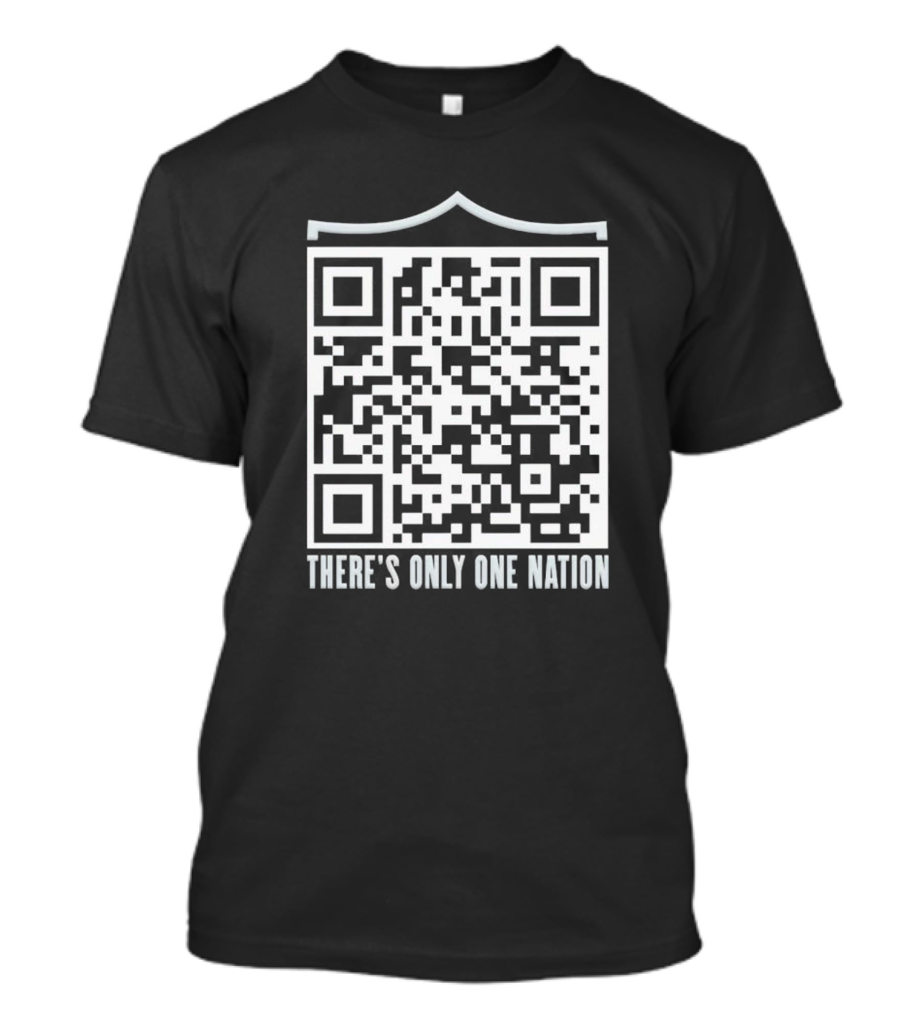 Raiders QR Code There's Only One Nation T-Shirt
