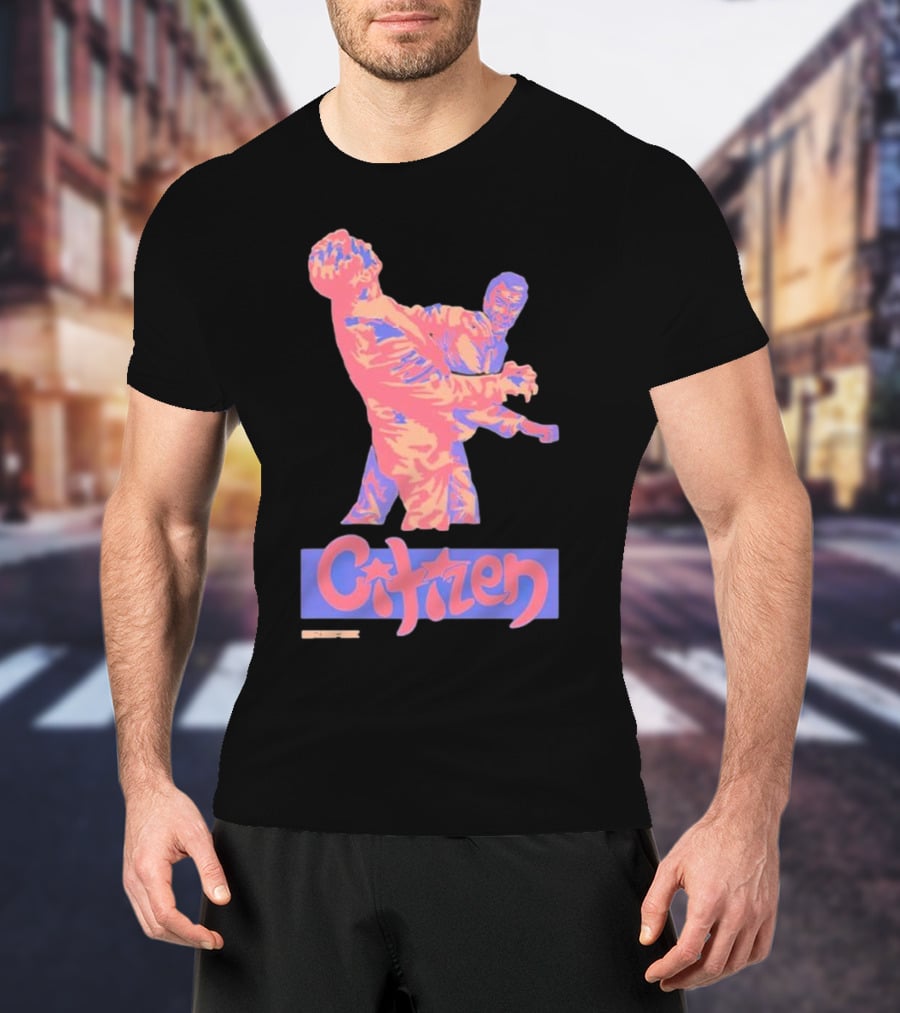 Citizen Fight Beat Retro Martial Arts Duo T-Shirt