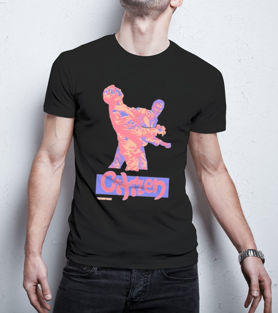 Citizen Fight Beat Retro Martial Arts Duo T-Shirt